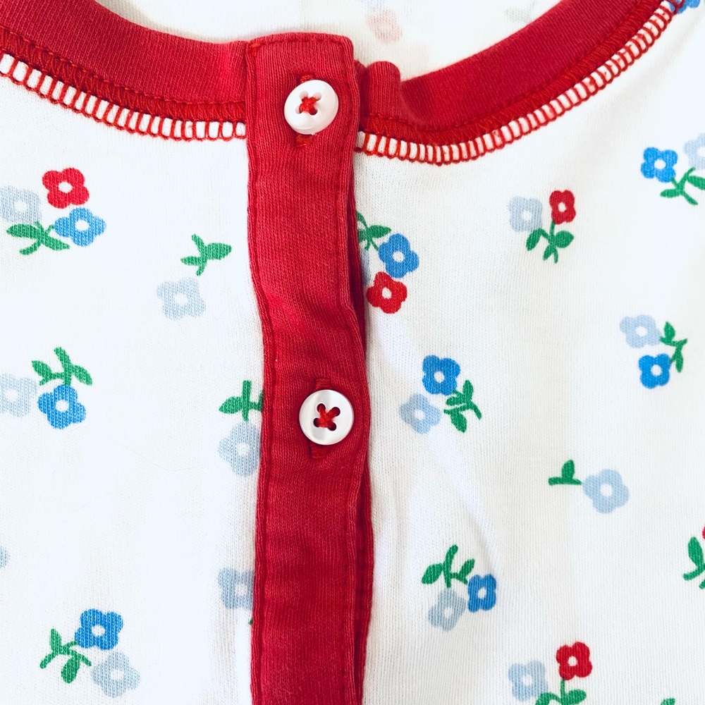 The Beaufort Bonnet Company Sara Jane's Short Sleeve Floral Pajama Set Size 8-10 - Picture 10 of 10
